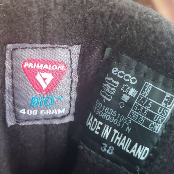 Ecco Solic Snow Boots size 7.5 - Picture 9 of 12